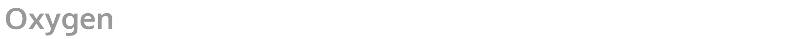 Oxygen font preview